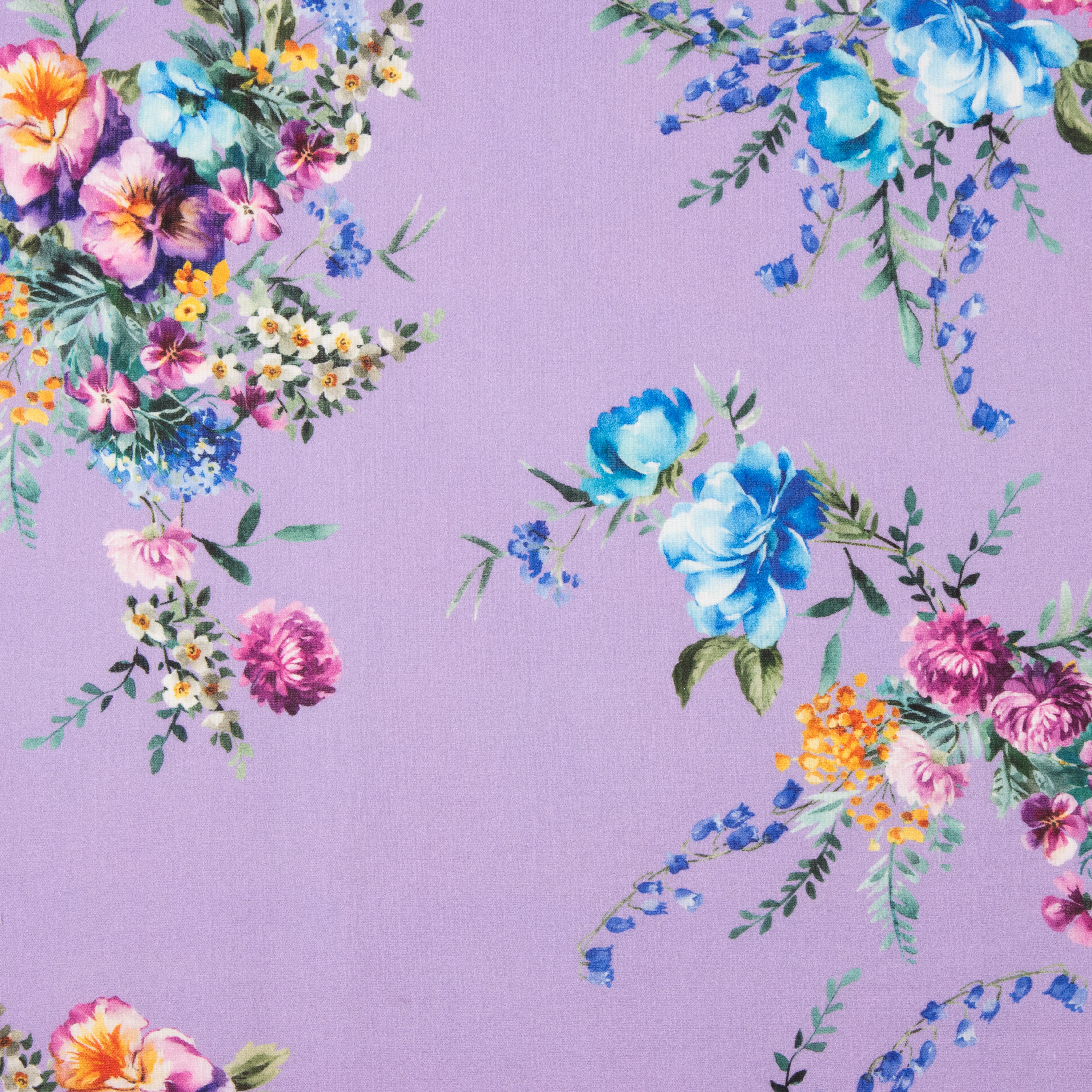 Rústico Estampado Floral Malva - Ribes y Casals