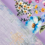 Rústico Estampado Floral Malva - Ribes y Casals