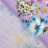 Rústico Estampado Floral Malva - Ribes y Casals