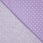 Rústico Estampado Lunar 4mm Malva - Ribes y Casals