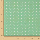 Rústico Estampado Lunar 4mm Verde - Ribes y Casals