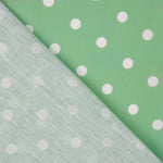 Rústico Estampado Lunar 15mm Verde - Ribes y Casals