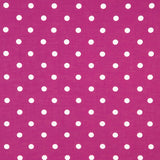 Tela Rústico Estampado Lunar 7mm Fucsia - Ribes y Casals