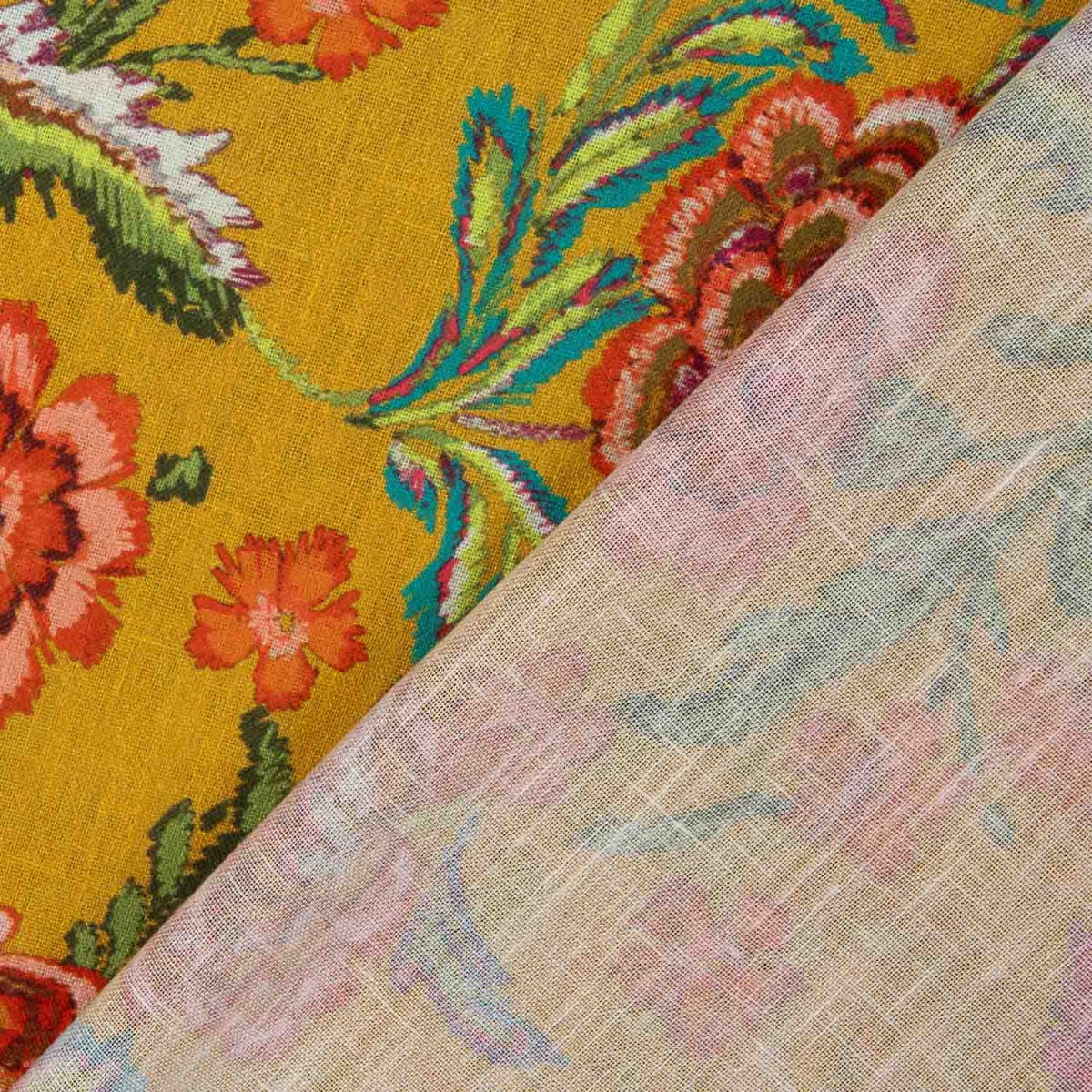 Tela Rústico Estampado Manila Albero - Ribes y Casals