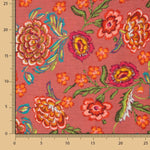 Tela Rústico Estampado Manila Caldera - Ribes y Casals