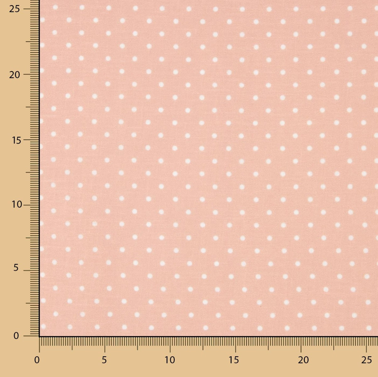 Tela Rústico Estampado Lunar 3mm Rosa - Ribes y Casals