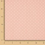 Tela Rústico Estampado Lunar 3mm Rosa - Ribes y Casals