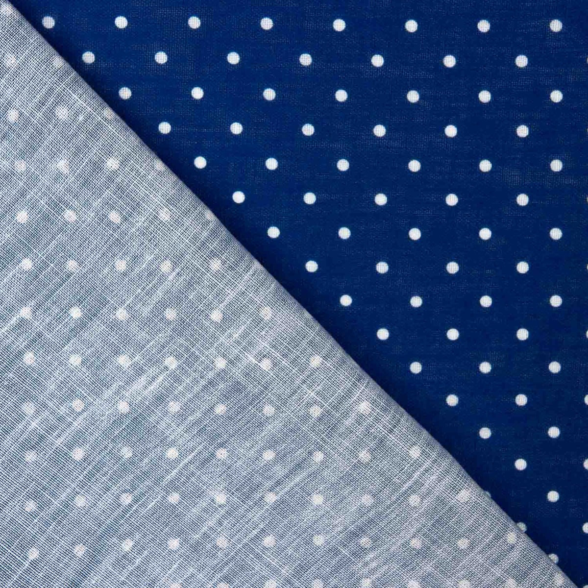 Tela Rústico Estampado Lunar 3mm Azulón - Ribes y Casals