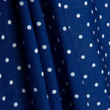 Tela Rústico Estampado Lunar 3mm Azulón - Ribes y Casals