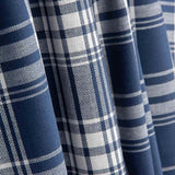 Viyela Cuadro Kansas Azul-Blanco - Ribes y Casals