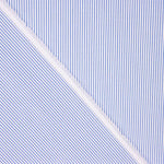 Retal Camisería Algodón Mini Rayitas Azules 140x140 cm - Ribes y Casals