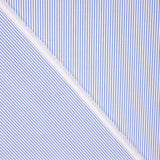 Retal Camisería Algodón Mini Rayitas Azules 140x140 cm - Ribes y Casals