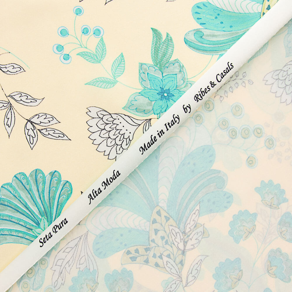 Satén Seda Natural Alberobello - Ribes y Casals