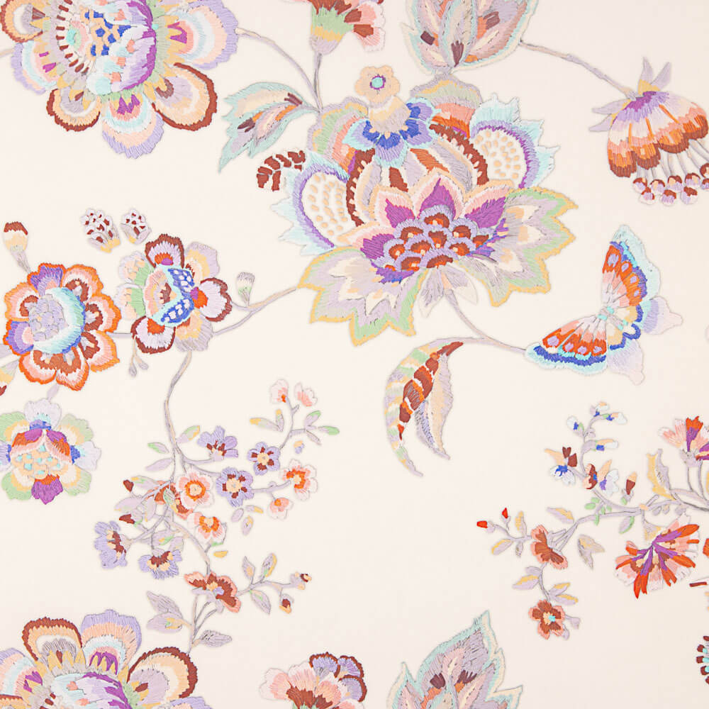 Twill de Seda Natural Butterfly - Ribes y Casals