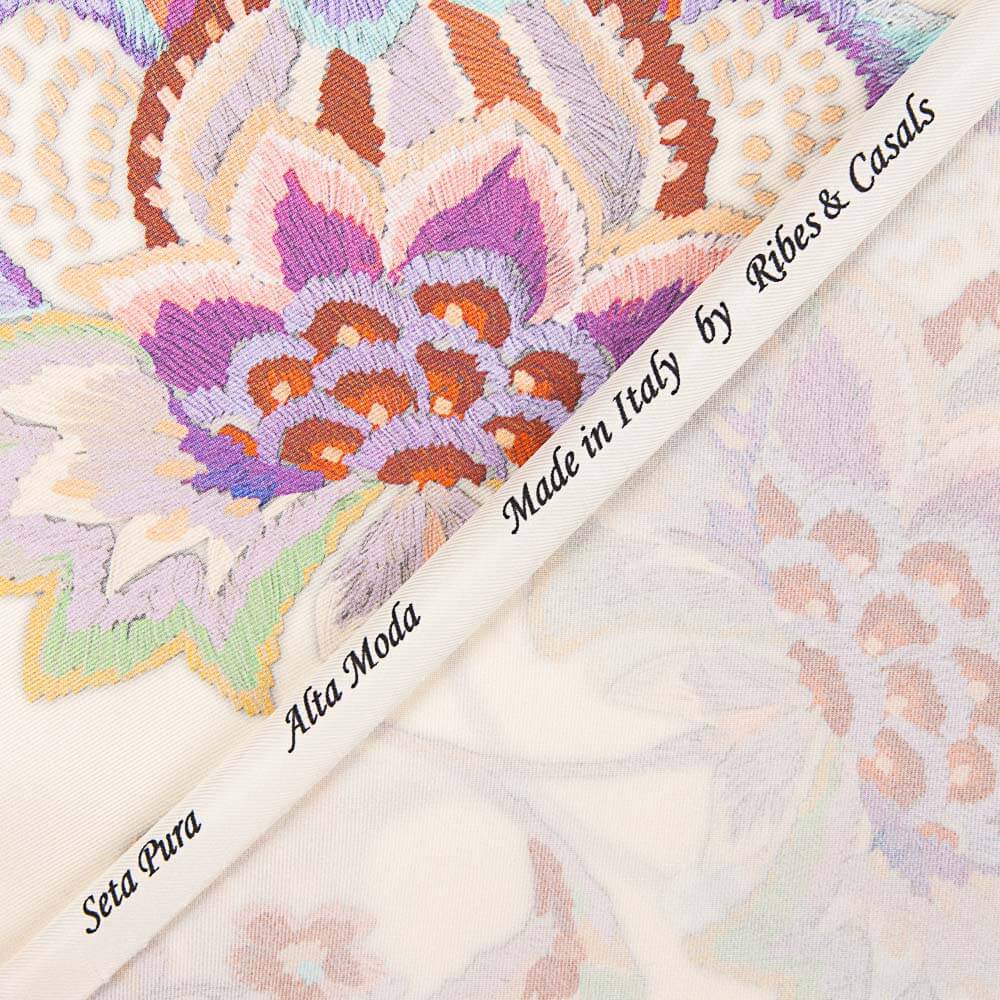 Twill de Seda Natural Butterfly - Ribes y Casals