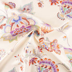 Twill de Seda Natural Butterfly - Ribes y Casals