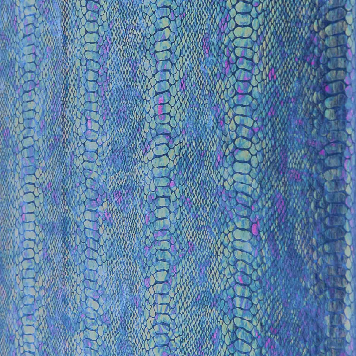 Velvet Spandex Snake Azul - Ribes y Casals