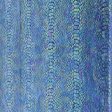 Velvet Spandex Snake Azul - Ribes y Casals