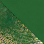 Velvet Spandex Snake Verde - Ribes y Casals