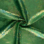 Velvet Spandex Snake Verde - Ribes y Casals