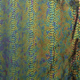 Velvet Spandex Snake Negro - Ribes y Casals