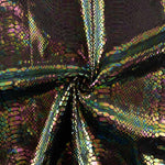 Velvet Spandex Snake Negro - Ribes y Casals