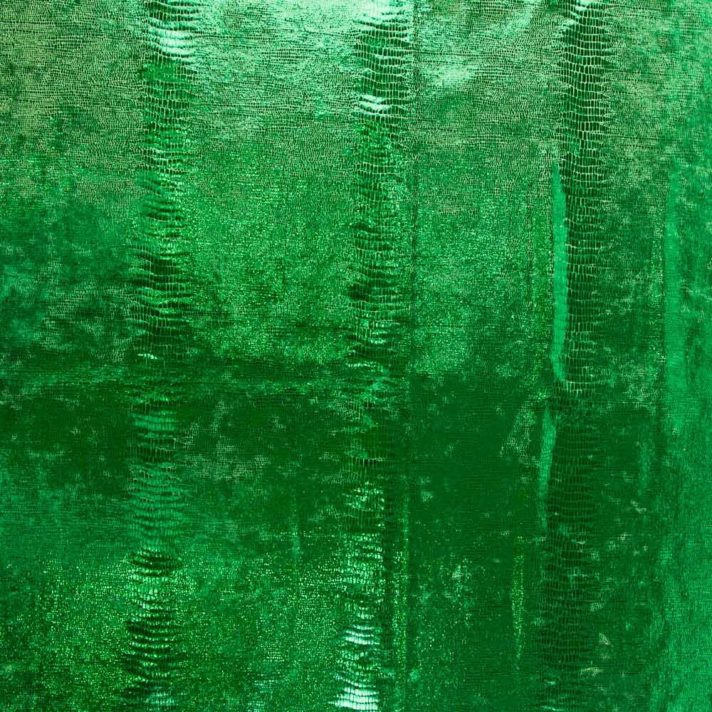 Velvet Spandex Lizard Verde - Ribes y Casals