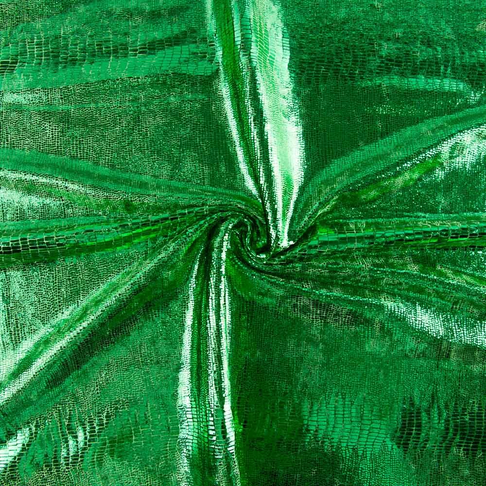 Velvet Spandex Lizard Verde - Ribes y Casals