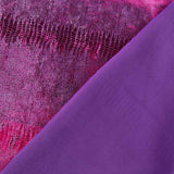 Velvet Spandex Lizard Morado - Ribes y Casals