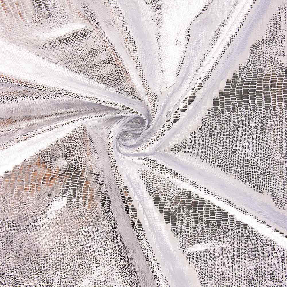 Velvet Spandex Lizard Plata - Ribes y Casals