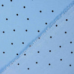Koshibo Lunares Aguja Azul Claro-Negro - Ribes y Casals