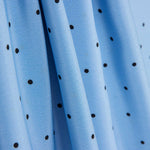 Koshibo Lunares Aguja Azul Claro-Negro - Ribes y Casals