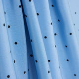 Koshibo Lunares Aguja Azul Claro-Negro - Ribes y Casals