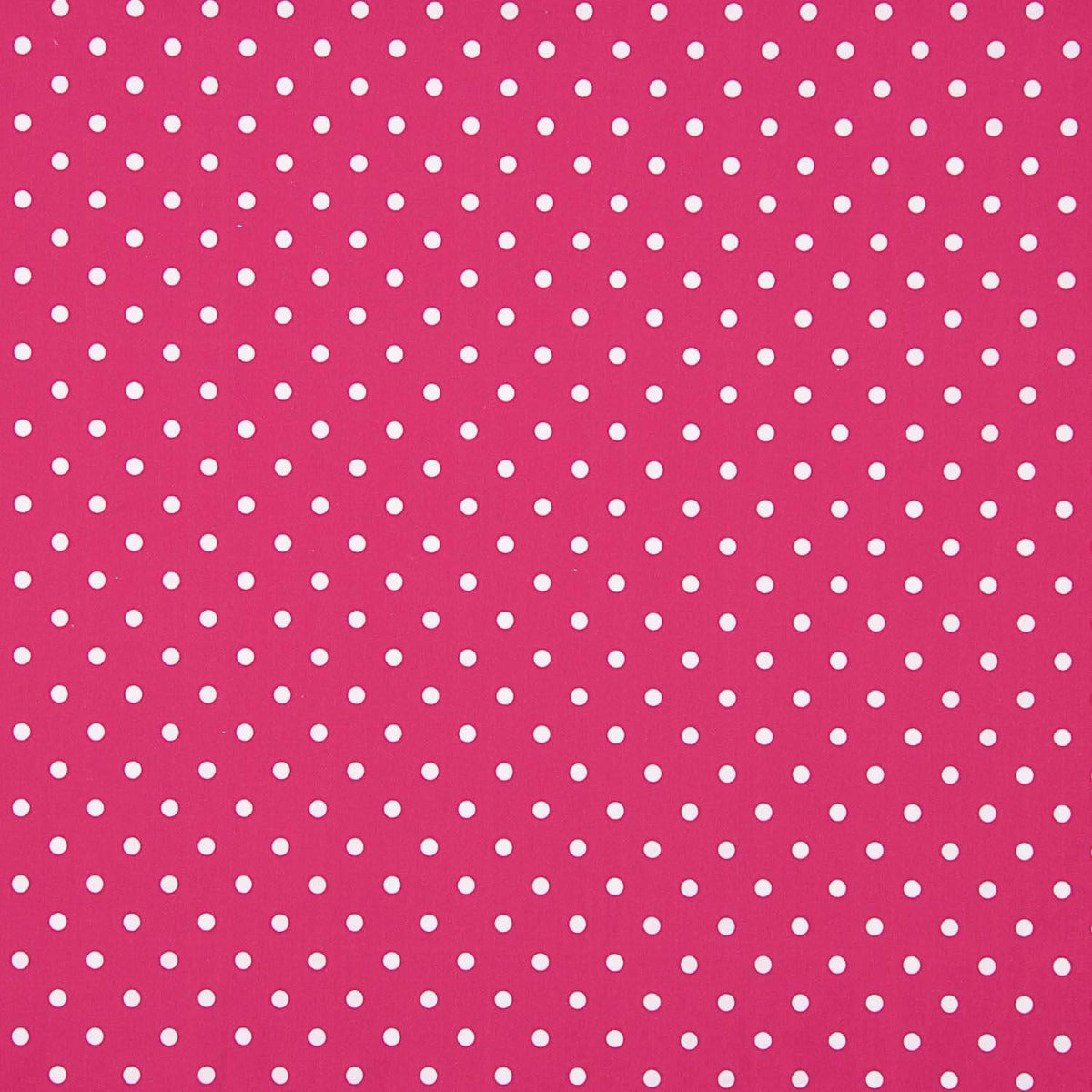 Popelín Flamenca Estampado Lunar 7mm Fucsia/Blanco - Ribes y Casals