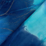 Lycra Tie Dye Lurex Azules - Ribes y Casals
