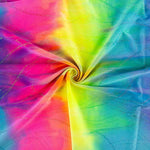 Lycra Tie Dye Lurex Fucsia - Ribes y Casals