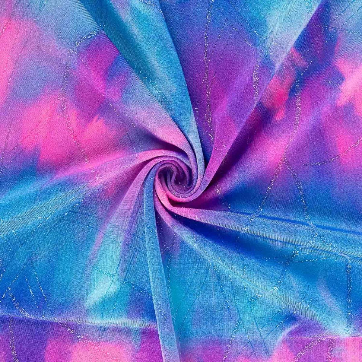 Lycra Tie Dye Lurex Lilas - Ribes y Casals
