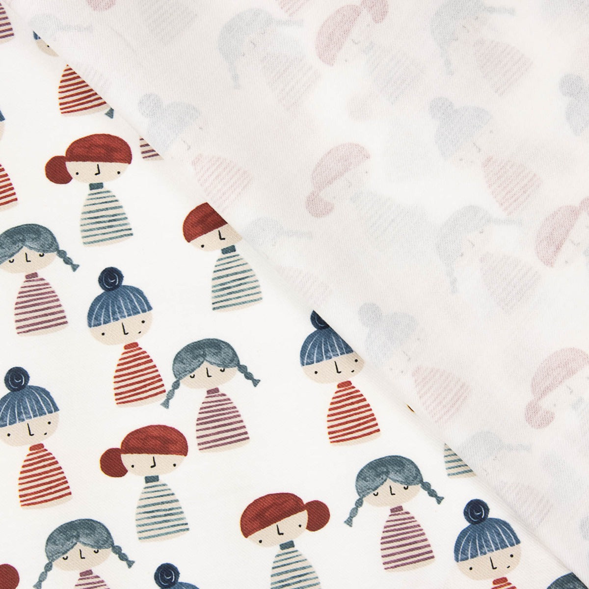 Viyela Algodón Tonia Azul - Ribes y Casals