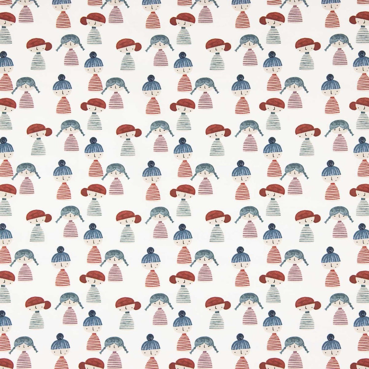 Viyela Algodón Tonia Azul - Ribes y Casals