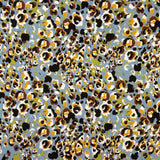 Punto de Viscosa Animal Print Abstracto Azul - Ribes y Casals