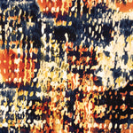 Punto de Viscosa Pinceladas Abstractas Multicolor - Ribes y Casals