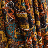 Punto de Viscosa Estampado Paisley Multicolor - Ribes y Casals