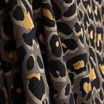 Viscosa Estampado Leopardo Gris - Ribes y Casals