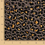 Viscosa Estampado Leopardo Gris - Ribes y Casals