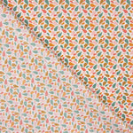 Percal Algodón Pétalos Ocre-Rosa - Ribes y Casals