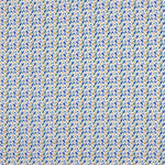 Retal Percal Algodón Pétalos Azul-Verde 130x148 cm - Ribes y Casals