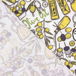 Popelín Algodón Estampado Botellas Aceite - Ribes y Casals