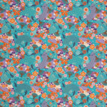 Popelín Algodón Estampado Abanicos - Ribes y Casals