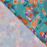 Popelín Algodón Estampado Abanicos - Ribes y Casals