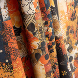 Popelín Algodón Estampado Floral Japonés - Ribes y Casals